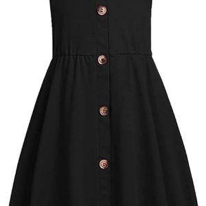 Fairy Dolls Girls Knee Length Cotton Dress