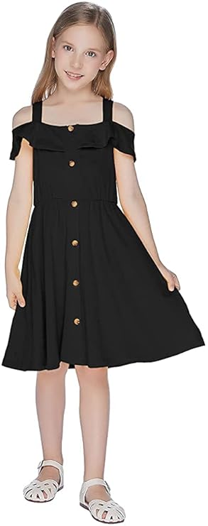 Fairy Dolls Girls Knee Length Cotton Dress - Image 3