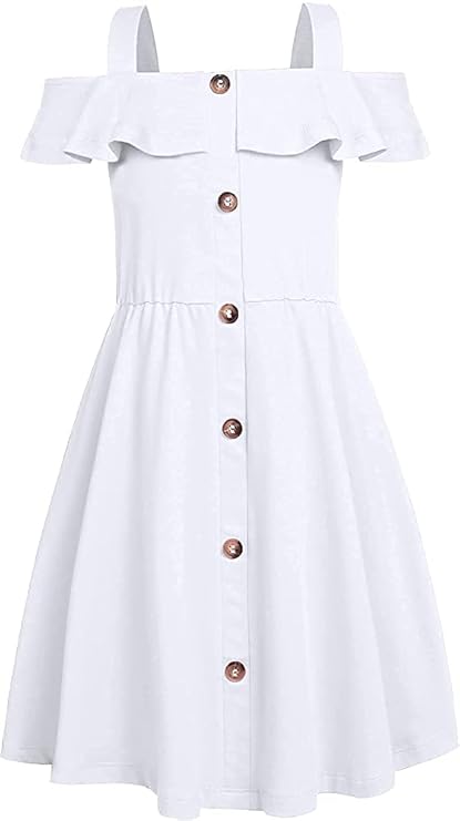 Fairy Dolls Girls Knee Length Cotton Dress - Image 2